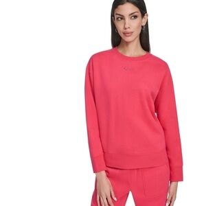 DKNY Vibrant Pink Sweatshirt